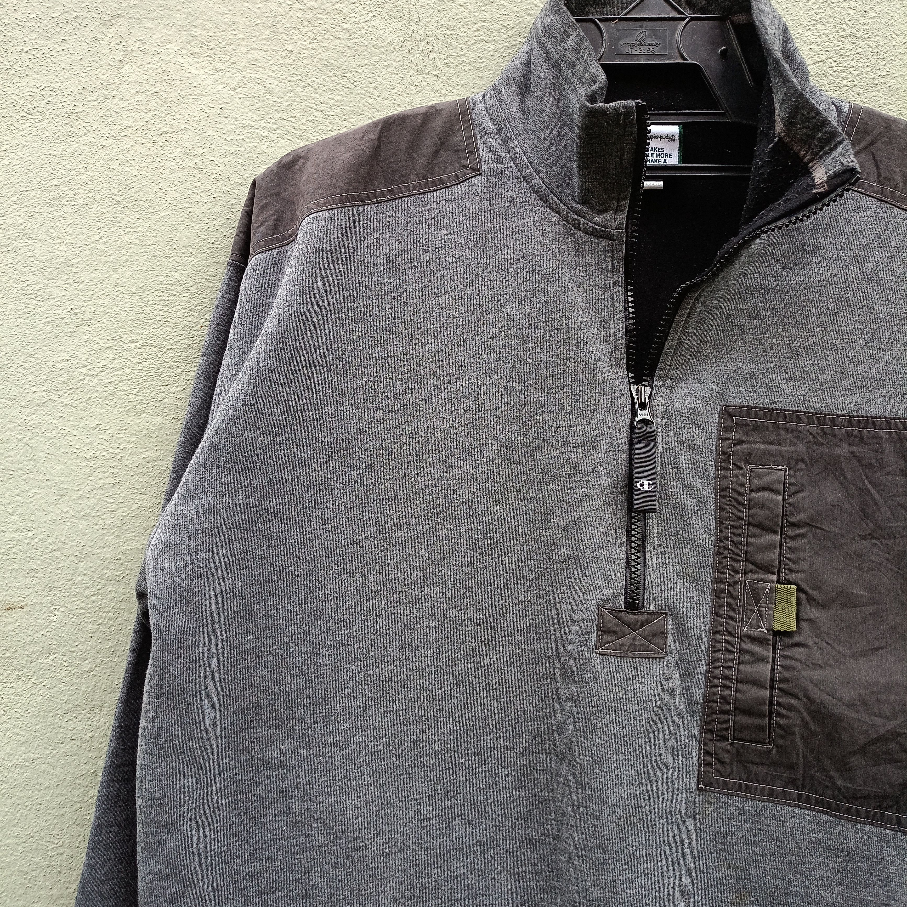 Japanese Brand Champion Half Zipper Sweater Size US L / EU 52-54 / 3 - 13 Thumbnail