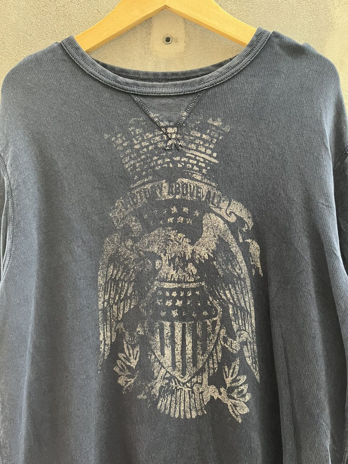 Denim & Supply Ralph Lauren × Ralph Lauren Denim & Supply RL Eagle Sweatshirt Vintage Navy Size US XL / EU 56 / 4 - 6 Thumbnail