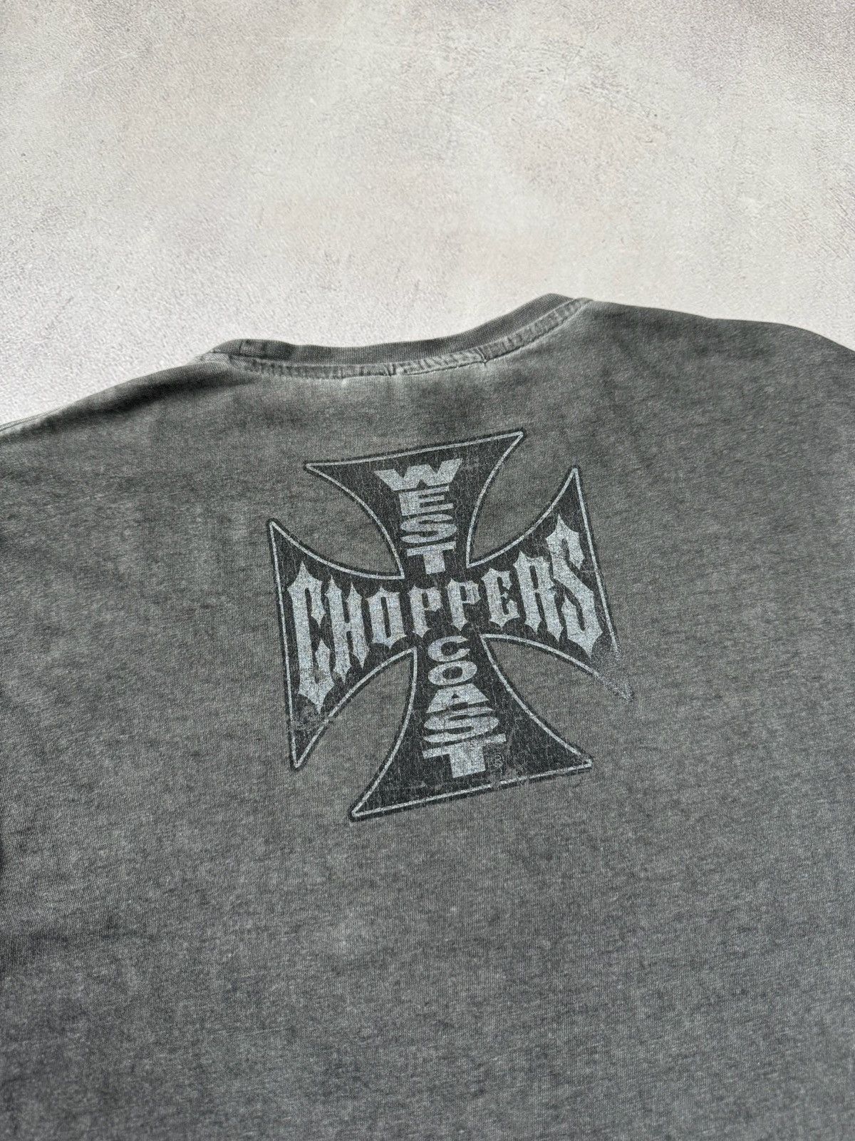 Vintage × West Coast Choppers Vintage 90s West Coast Choppers T Shirt Tee Skull Rare Y2K Size US M / EU 48-50 / 2 - 8 Thumbnail