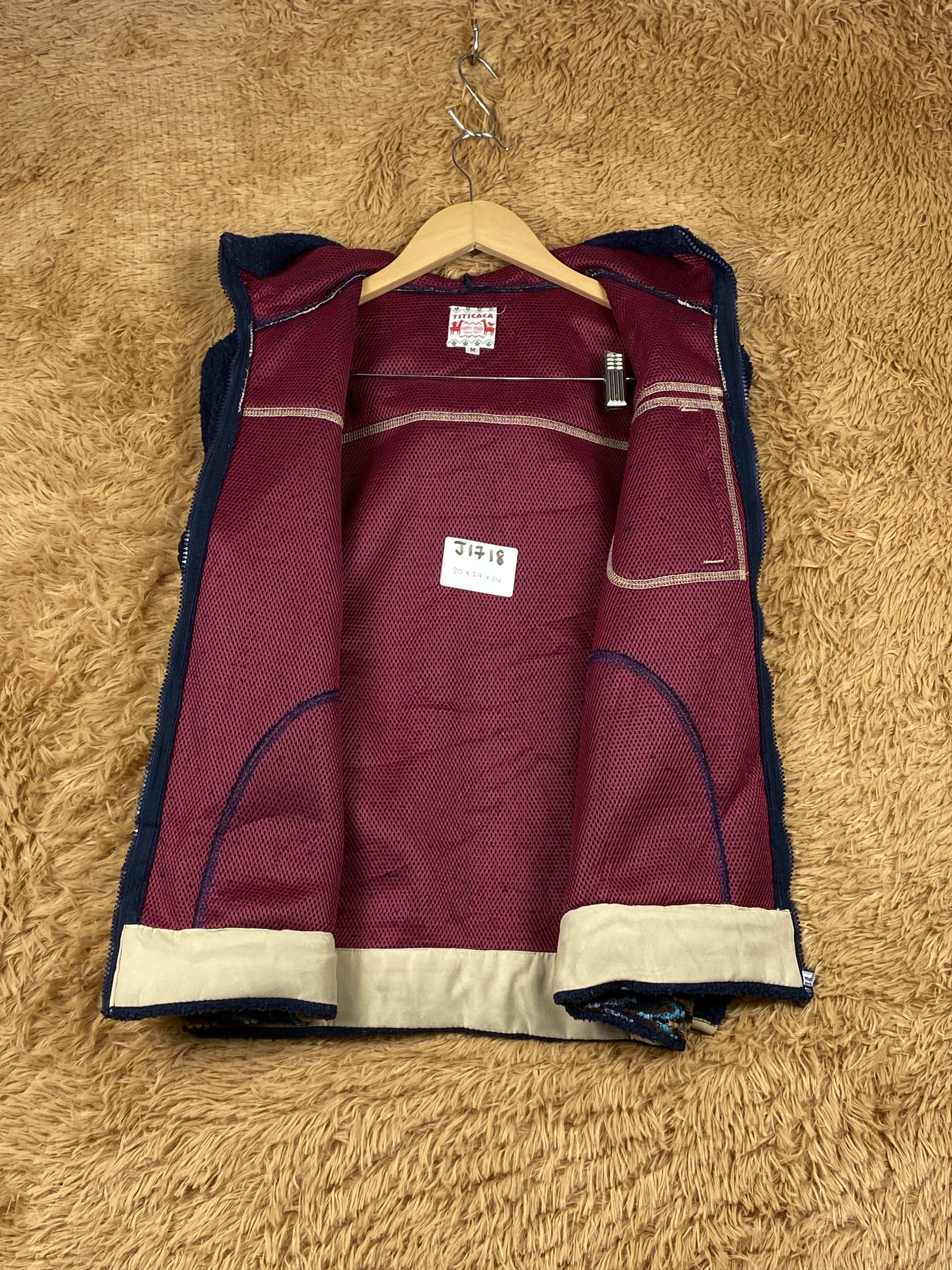 Japanese Brand Vintage Titicaca Hoodie Fleece Jacket J1718 Size US S / EU 44-46 / 1 - 6 Thumbnail