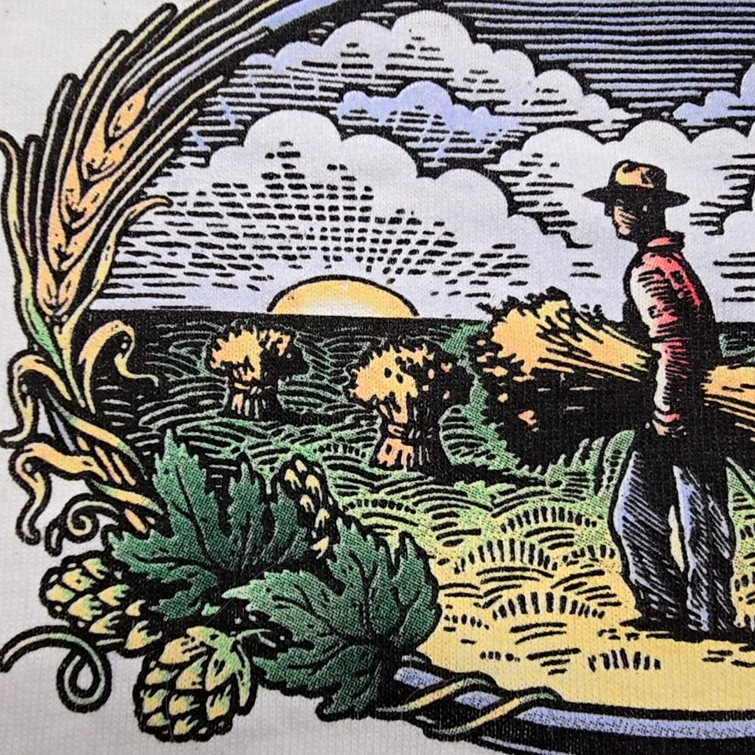 Fruit Of The Loom Boulevard Brewing Co Wheat Beer Graphic Tee M Alcohol Shirt Size US M / EU 48-50 / 2 - 3 Thumbnail