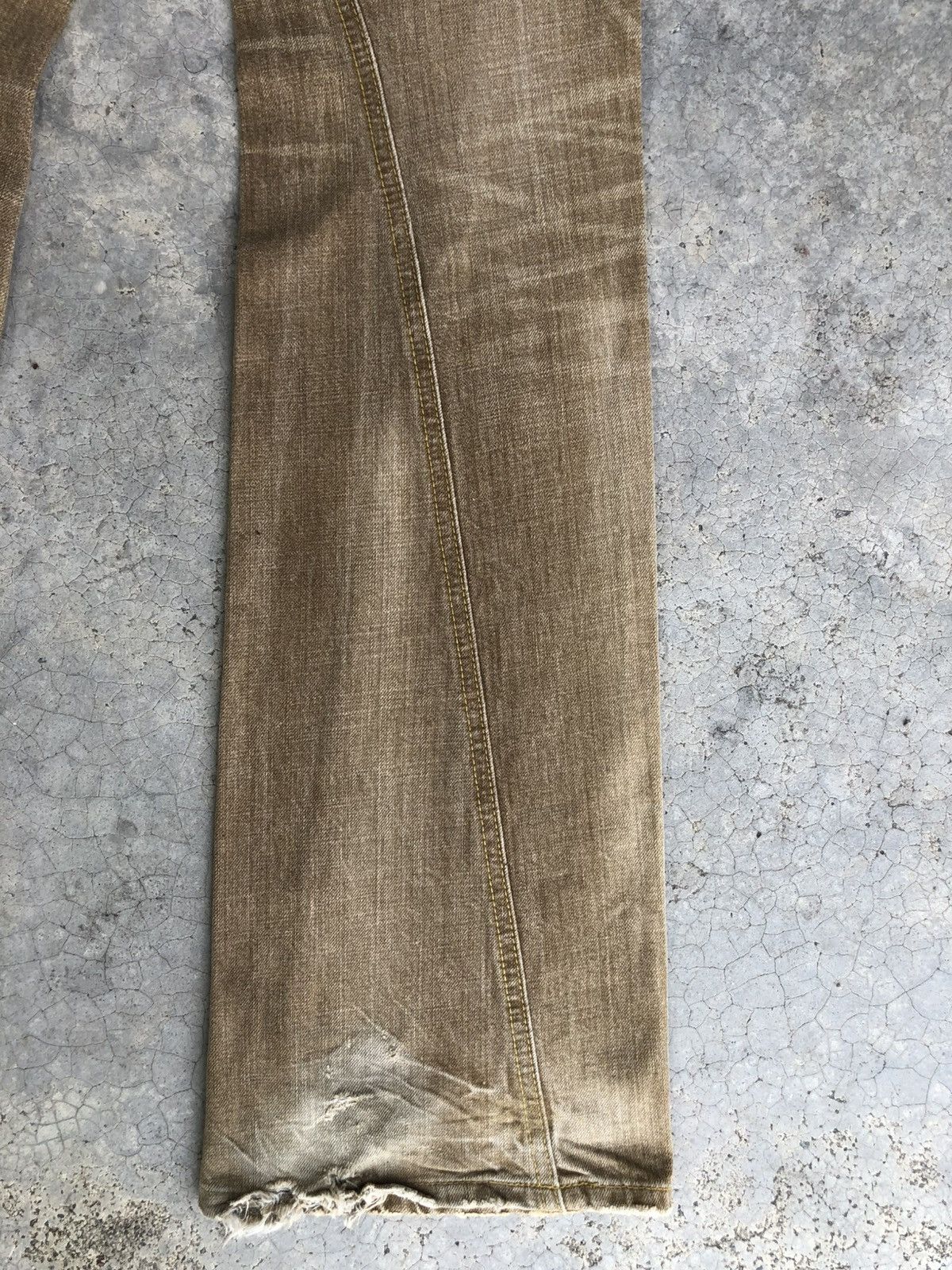 If Six Was Nine Japanese Lee Flared Jeans distressed Jeans Size US 30 / EU 46 - 12 Thumbnail