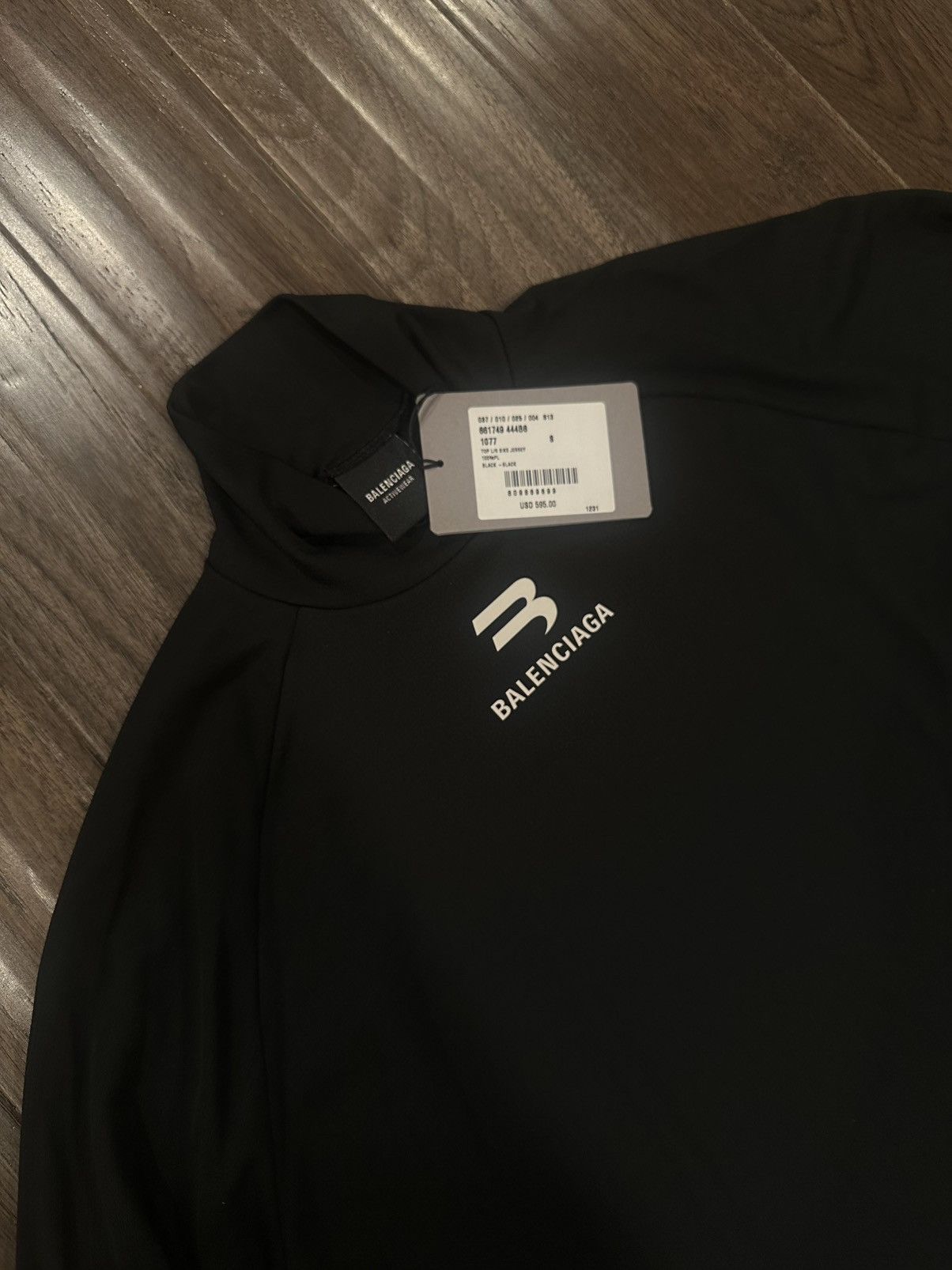 Balenciaga Balenciaga Long Sleeve Bike Jersey Activewear Size US S / EU 44-46 / 1 - 1 Thumbnail