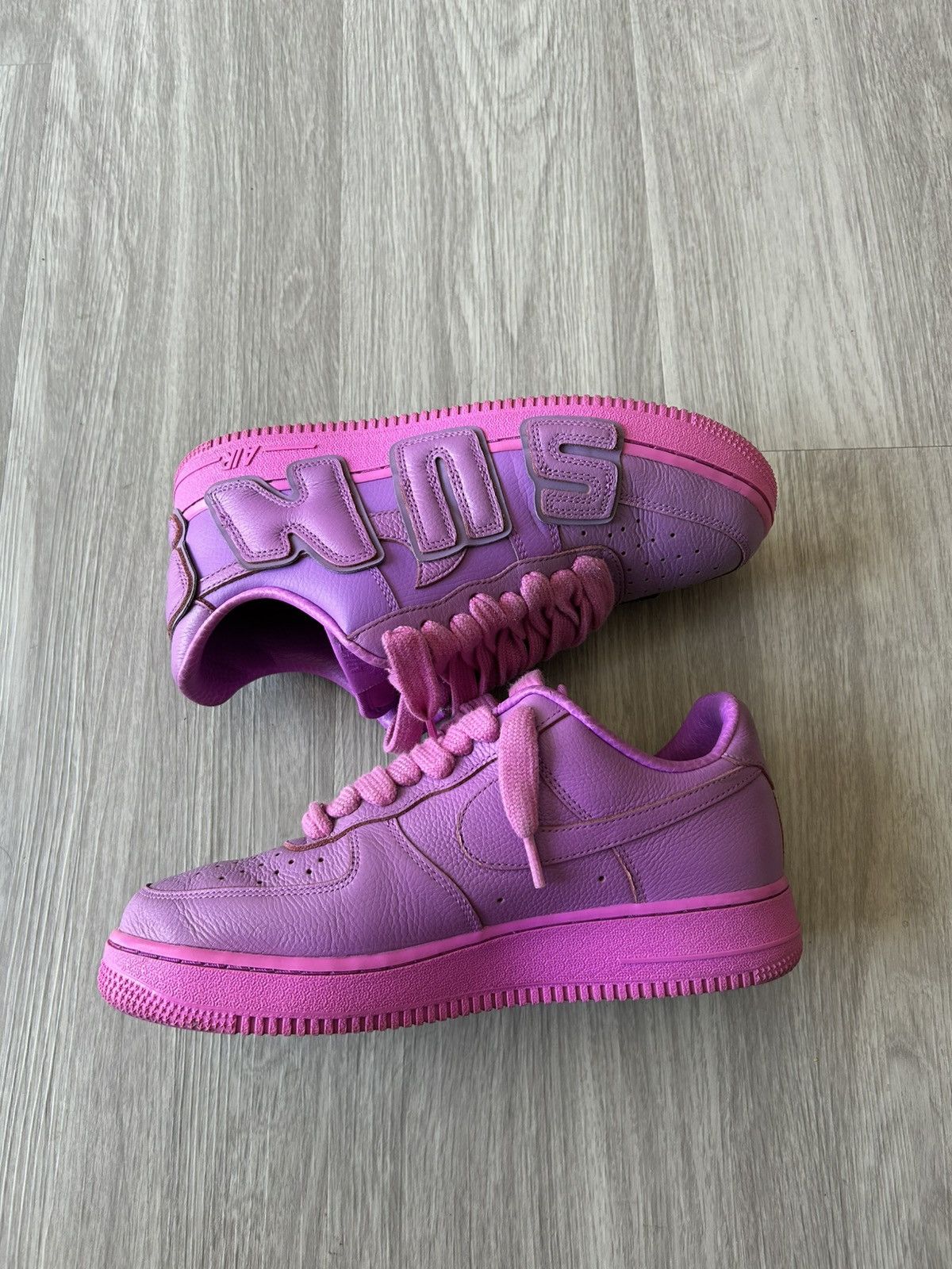 Cactus Plant Flea Market × Nike CPFM x Air Force 1 Low Fuchsia Dream Size 8 Size US 8 / EU 41 - 2 Thumbnail