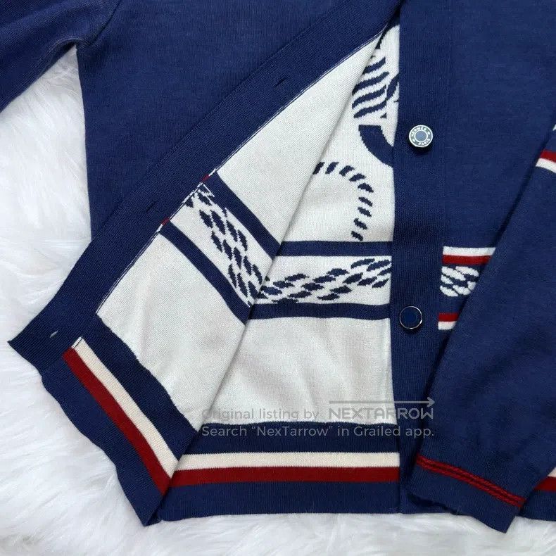 Hermes Hermes 23 Spring-Summer Knitted Cardigan - Slightly Pilled Size XS / US 0-2 / IT 36-38 - 5 Thumbnail