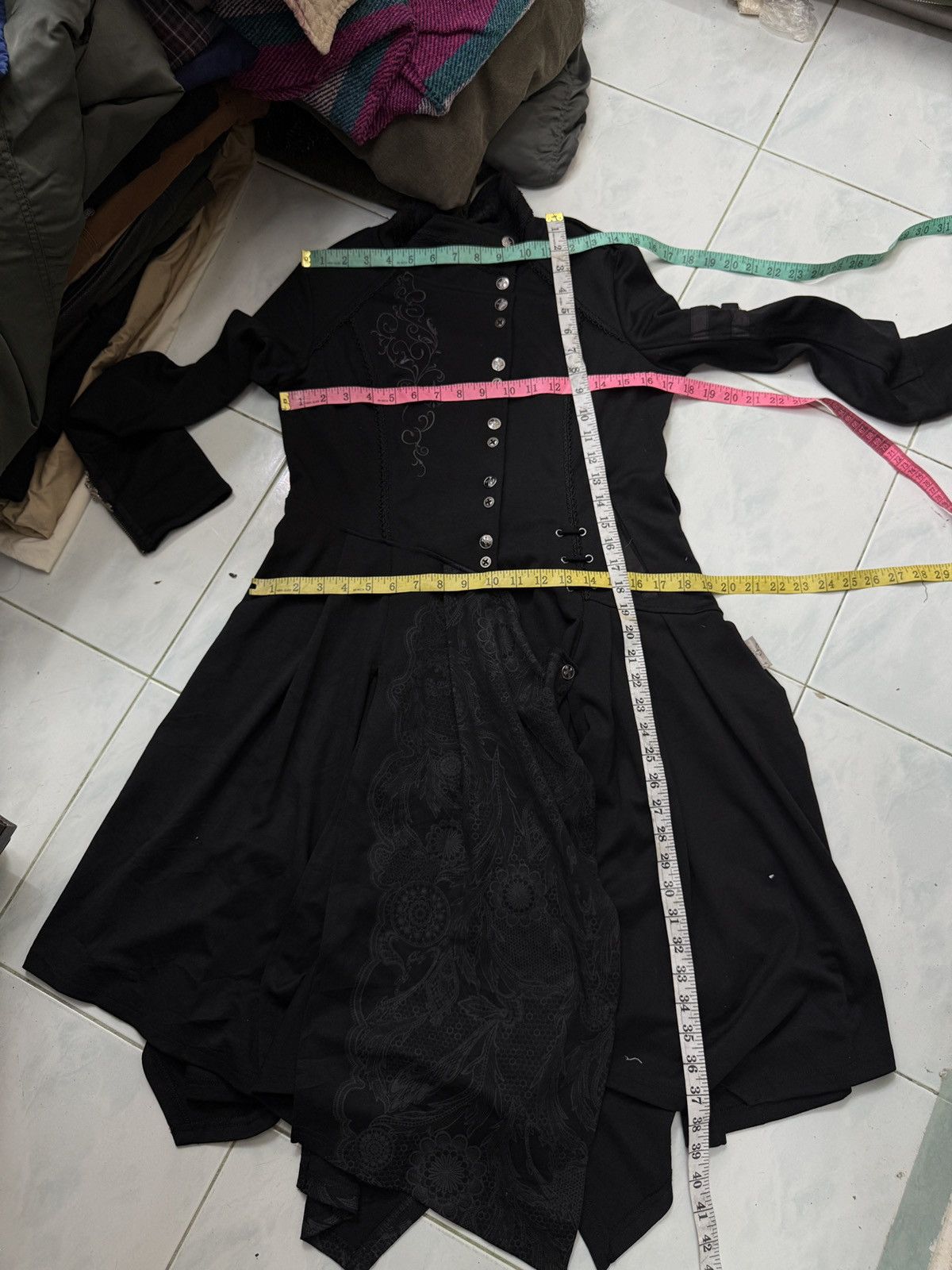 14th Addiction 🔥🔥🔥ARCHIVE ROZEN KAVALIER PUNK GOTH JACKET Size M / US 6-8 / IT 42-44 - 21 Thumbnail