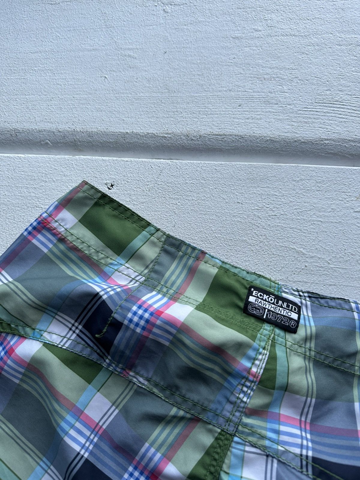 Ecko Unltd. 🚨RARE ECKO BIG LOGO SWIMM SHORTS Y2K SURF VINTAGE Size US 30 / EU 46 - 9 Thumbnail