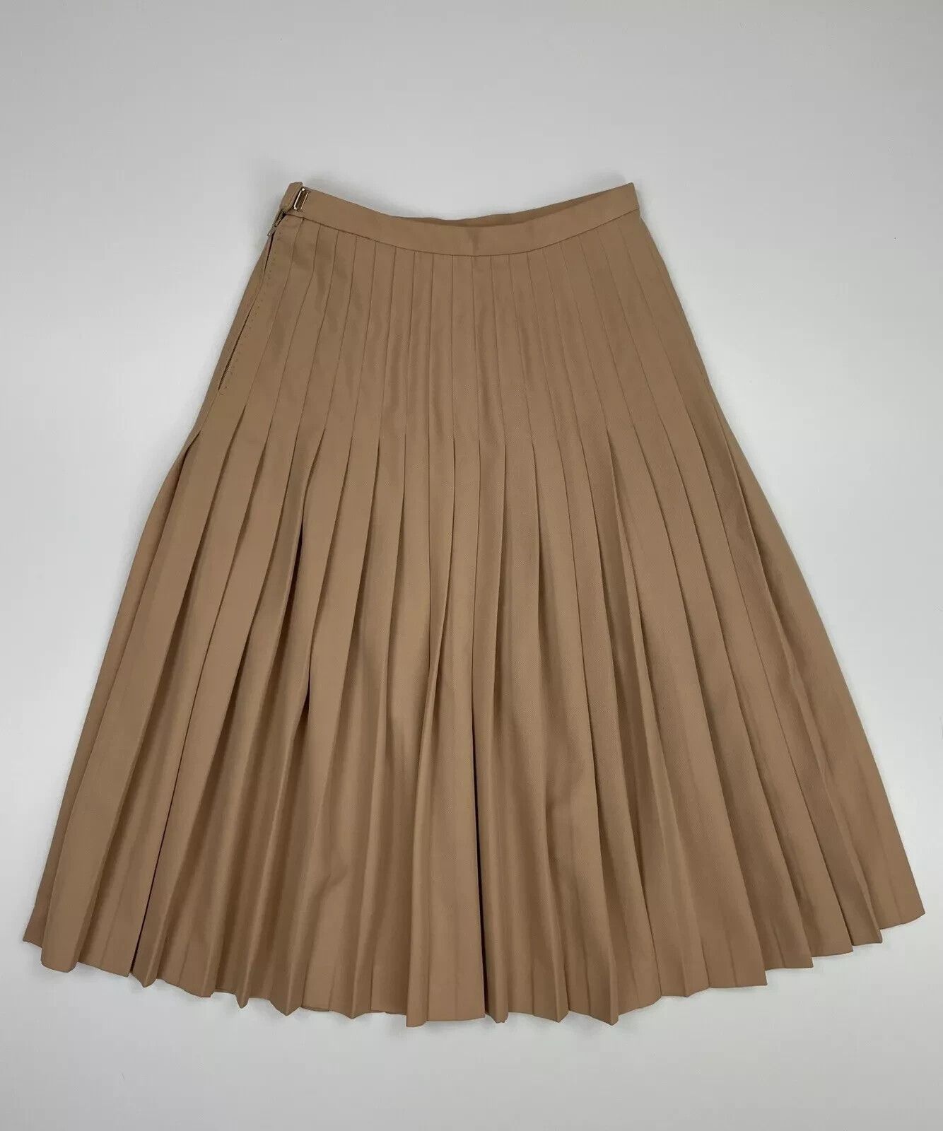 Givenchy Vintage Givenchy 5 Please Wool A-line Midi Skirt Beige Rare Size 30" / US 8 / IT 44 - 10 Thumbnail