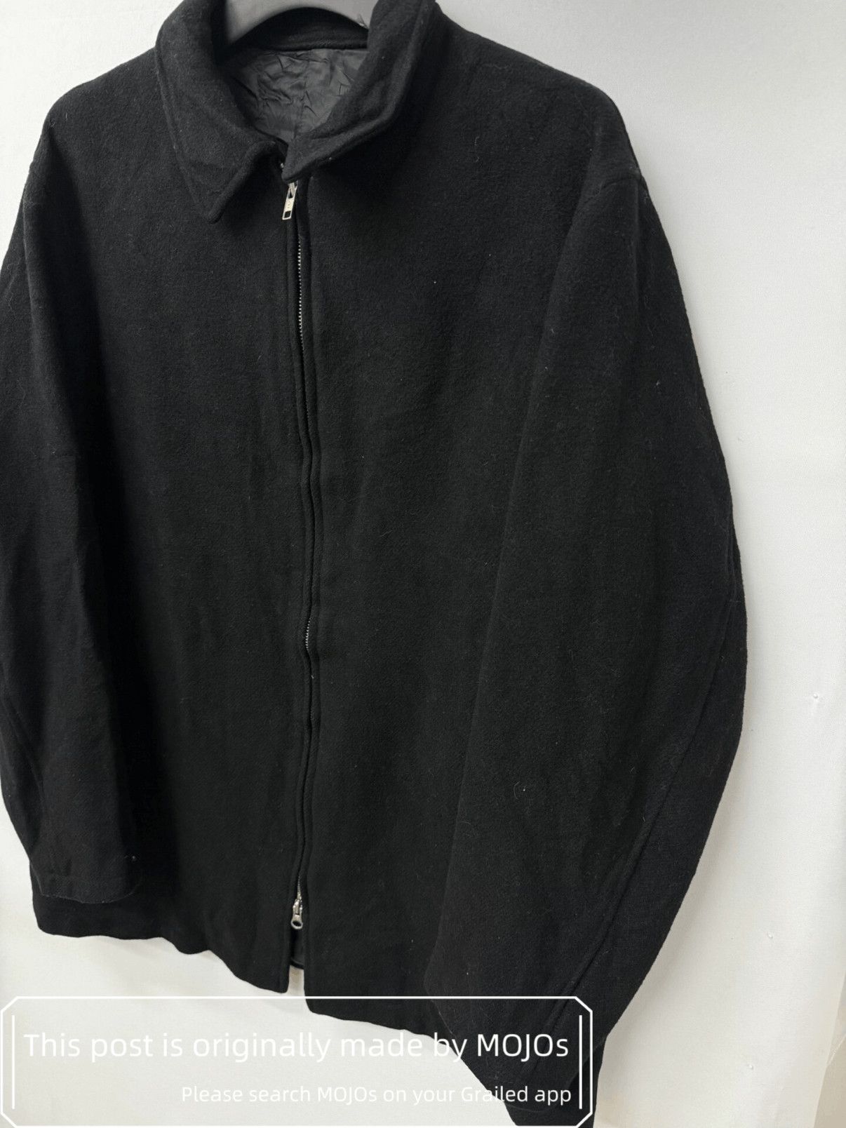 Yohji Yamamoto Sz 4 Yohji Yamamoto Y'S Wool Simple Jacket mojos681 Size US XL / EU 56 / 4 - 2 Thumbnail