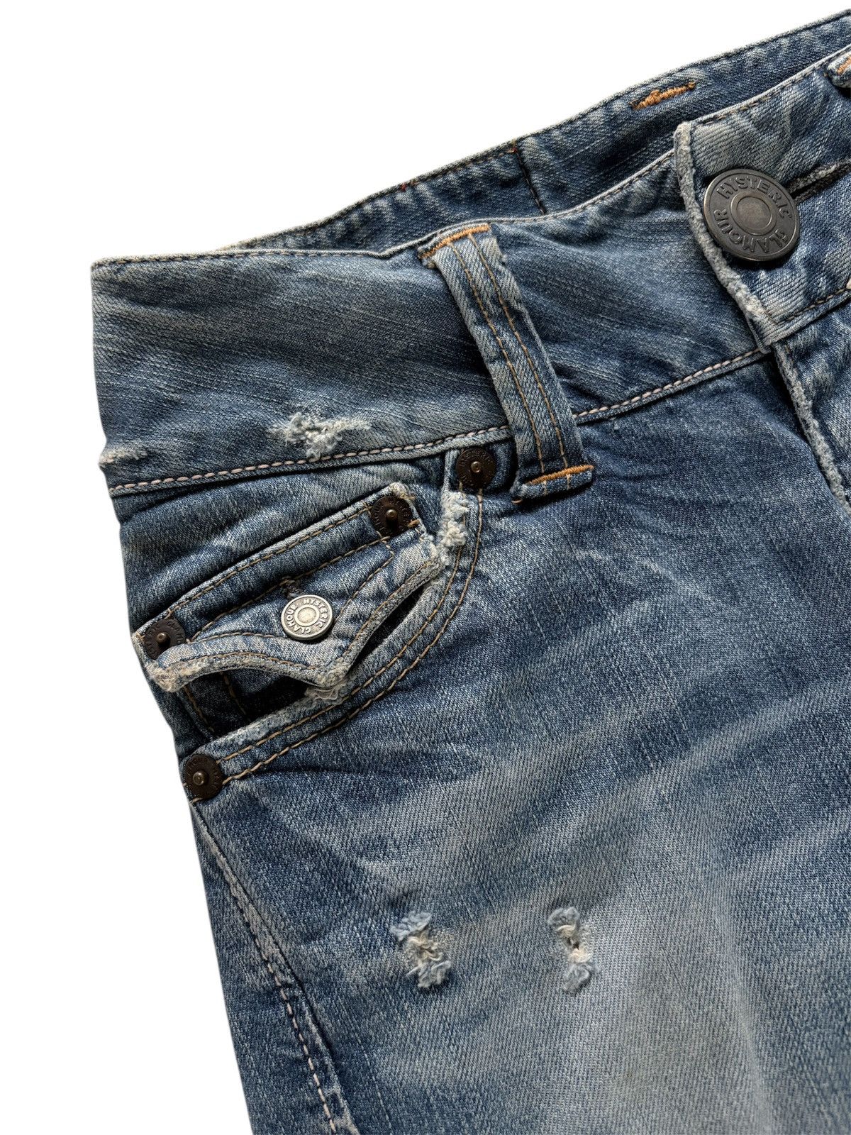 Hysteric Glamour Hysteric Glamour Kinky Flare denim pants Size 26" / US 2 / IT 38 - 7 Thumbnail