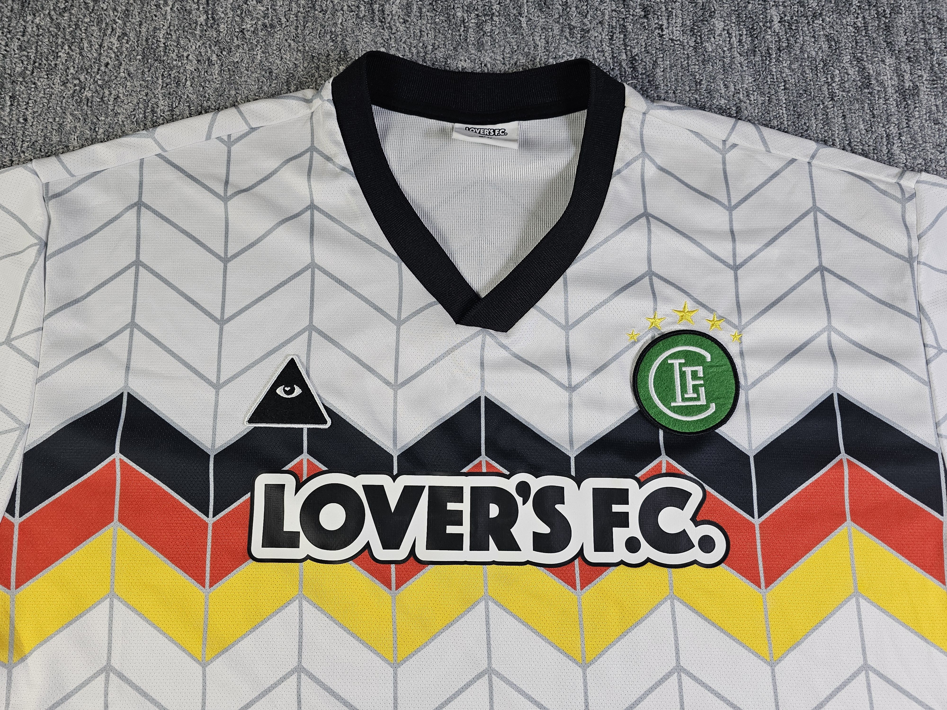 H&M Lover's FC x H&M Germany Football Shirt Mesh Relaxed XL LFC Size US XL / EU 56 / 4 - 2 Thumbnail