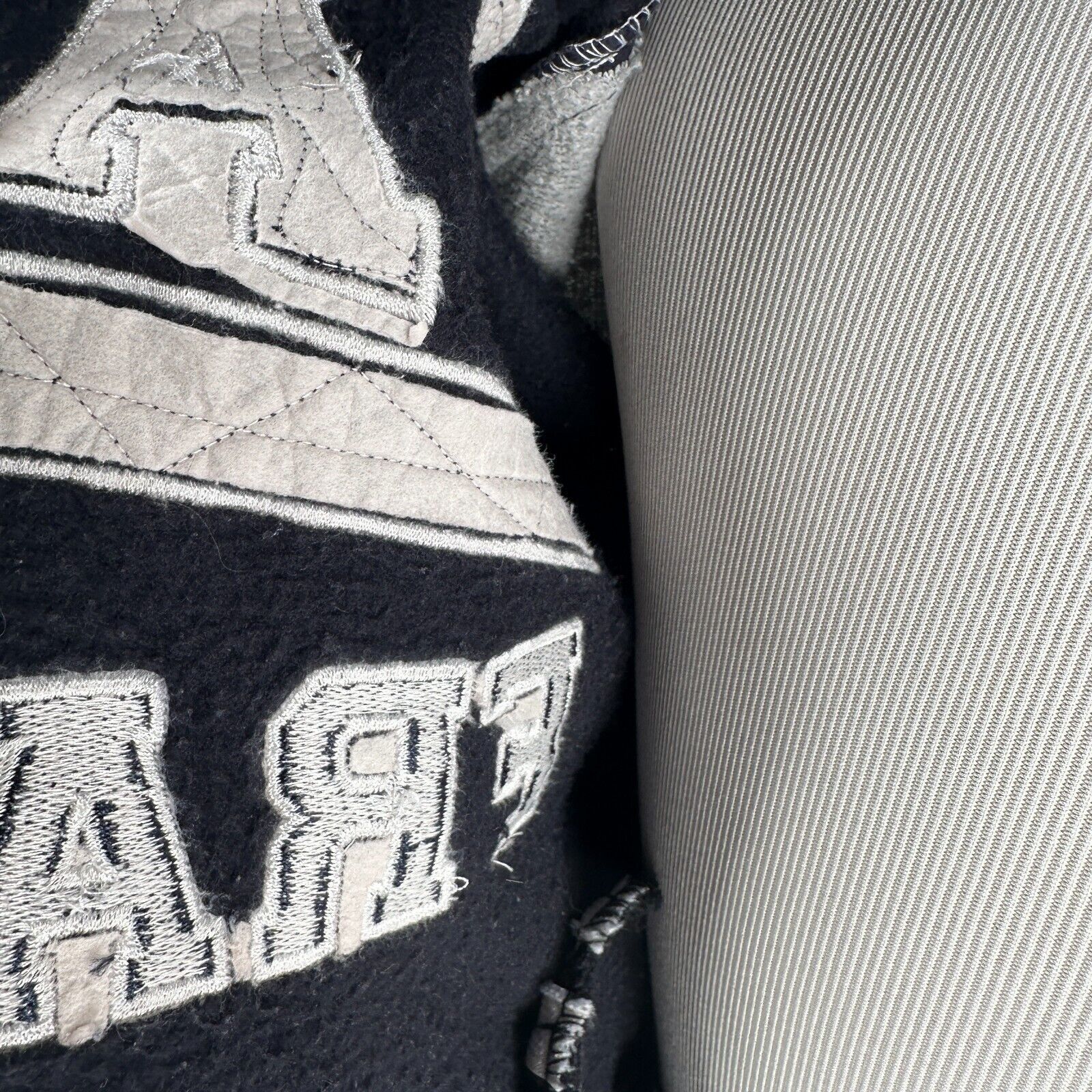 Nas Nas Jacket XS Blue Gray Paris France Sweatshirt Varsity Size US XS / EU 42 / 0 - 4 Thumbnail