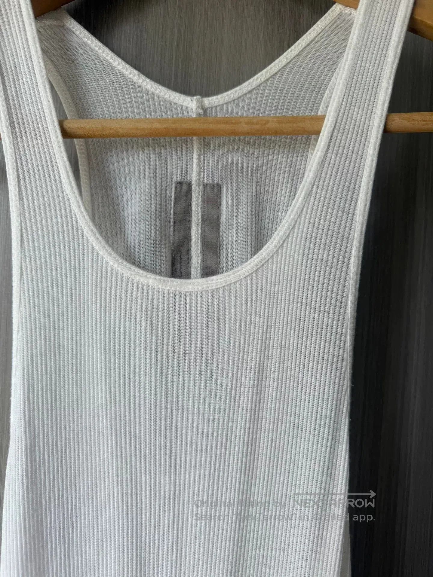 Rick Owens Rick Owens Mainline White Tank Top. Size S / US 4 / IT 40 - 2 Thumbnail