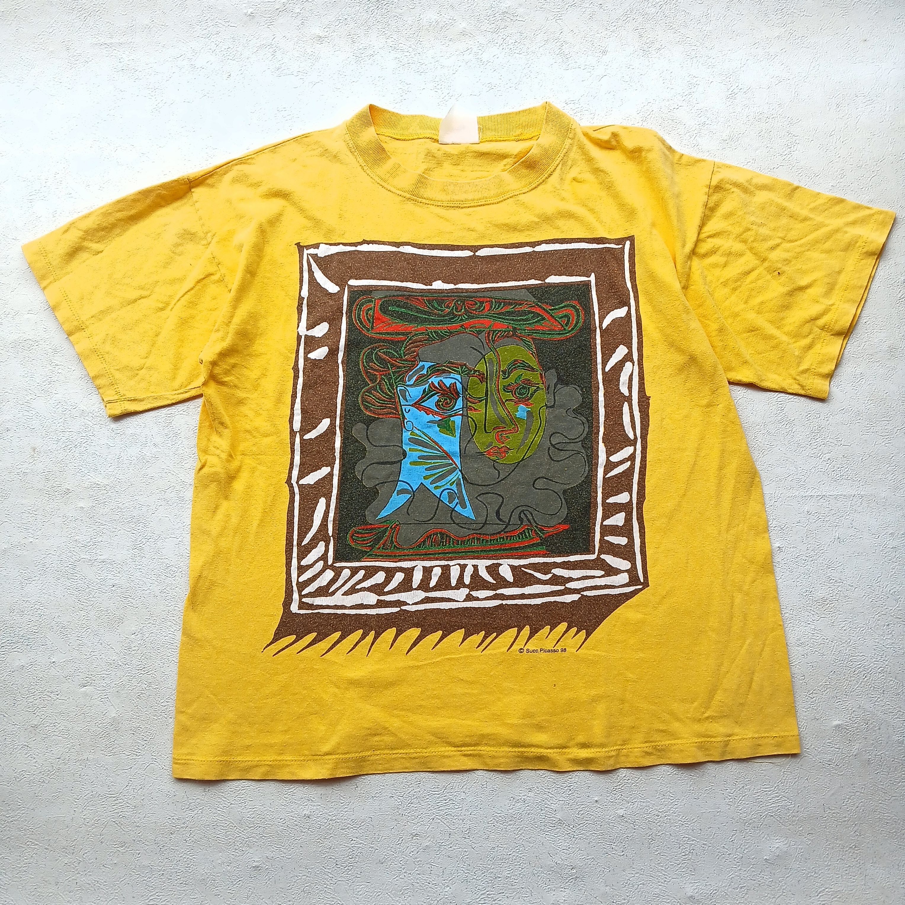 Vintage 🔥Rare🔥 Vintage 90s Picasso Spadem 1998 Size US L / EU 52-54 / 3 - 1 Thumbnail