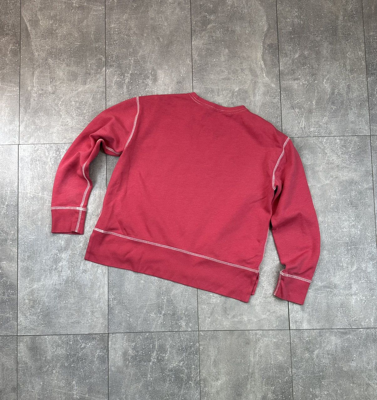 Polo Ralph Lauren Womens Polo Ralph Lauren Vintage Pink Sweatshit Size S / US 4 / IT 40 - 8 Thumbnail