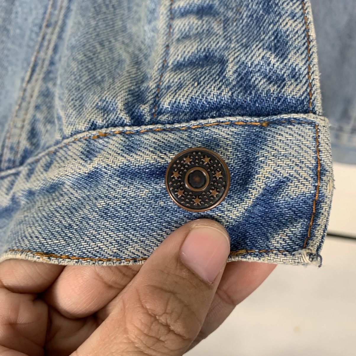 Soffe Vintage United States Air Force Denim Jacket Size US M / EU 48-50 / 2 - 14 Thumbnail