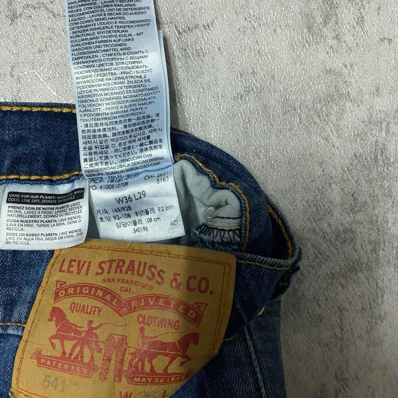 Levi's Levi's 505 blue jeans #Levis505 Size 36" / US 14 / IT 50 - 4 Thumbnail