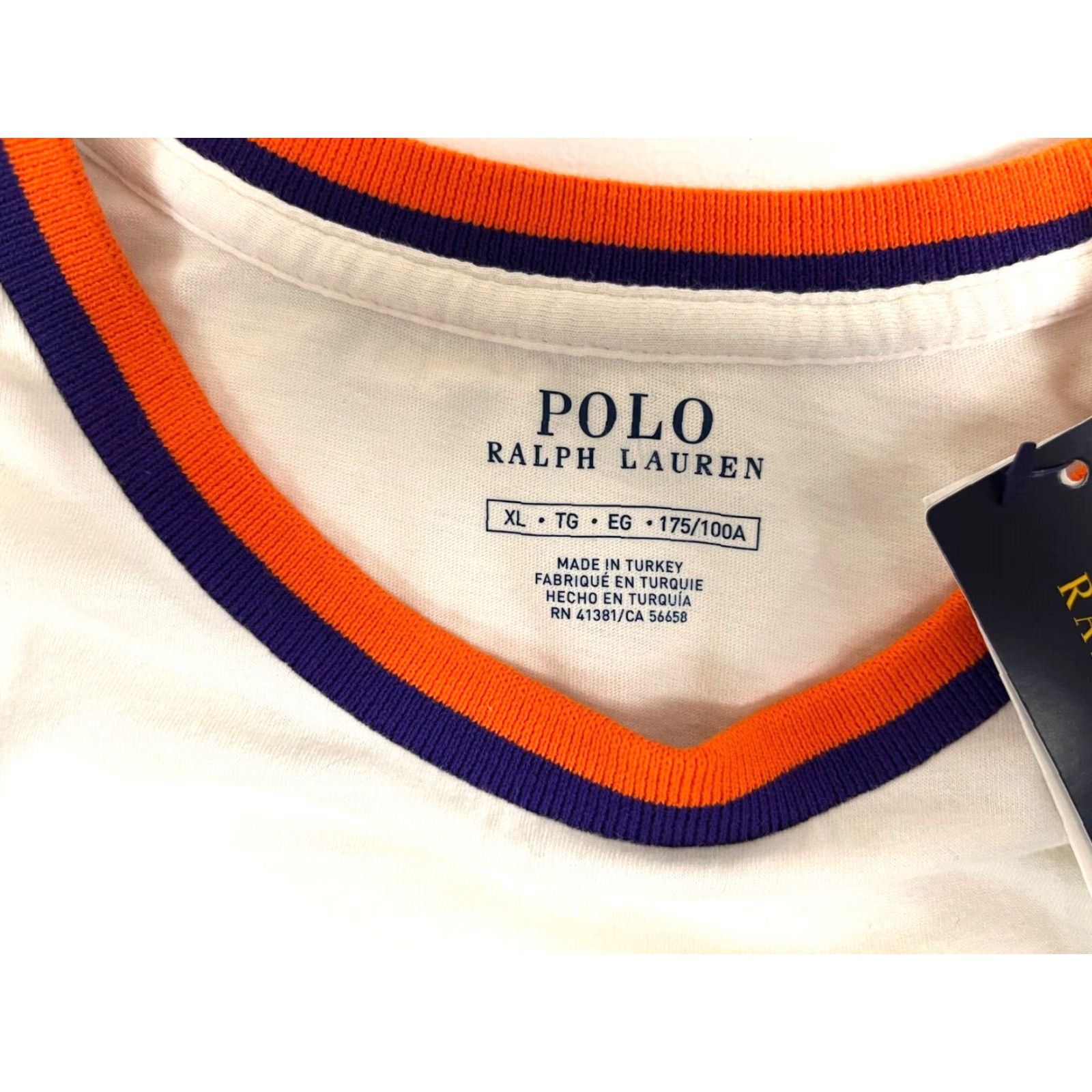 Polo Ralph Lauren Polo Ralph Lauren Cropped T-Shirt Womens XL White Crew Neck Short Sleeve NWT Size XL / US 12-14 / IT 48-50 - 6 Thumbnail