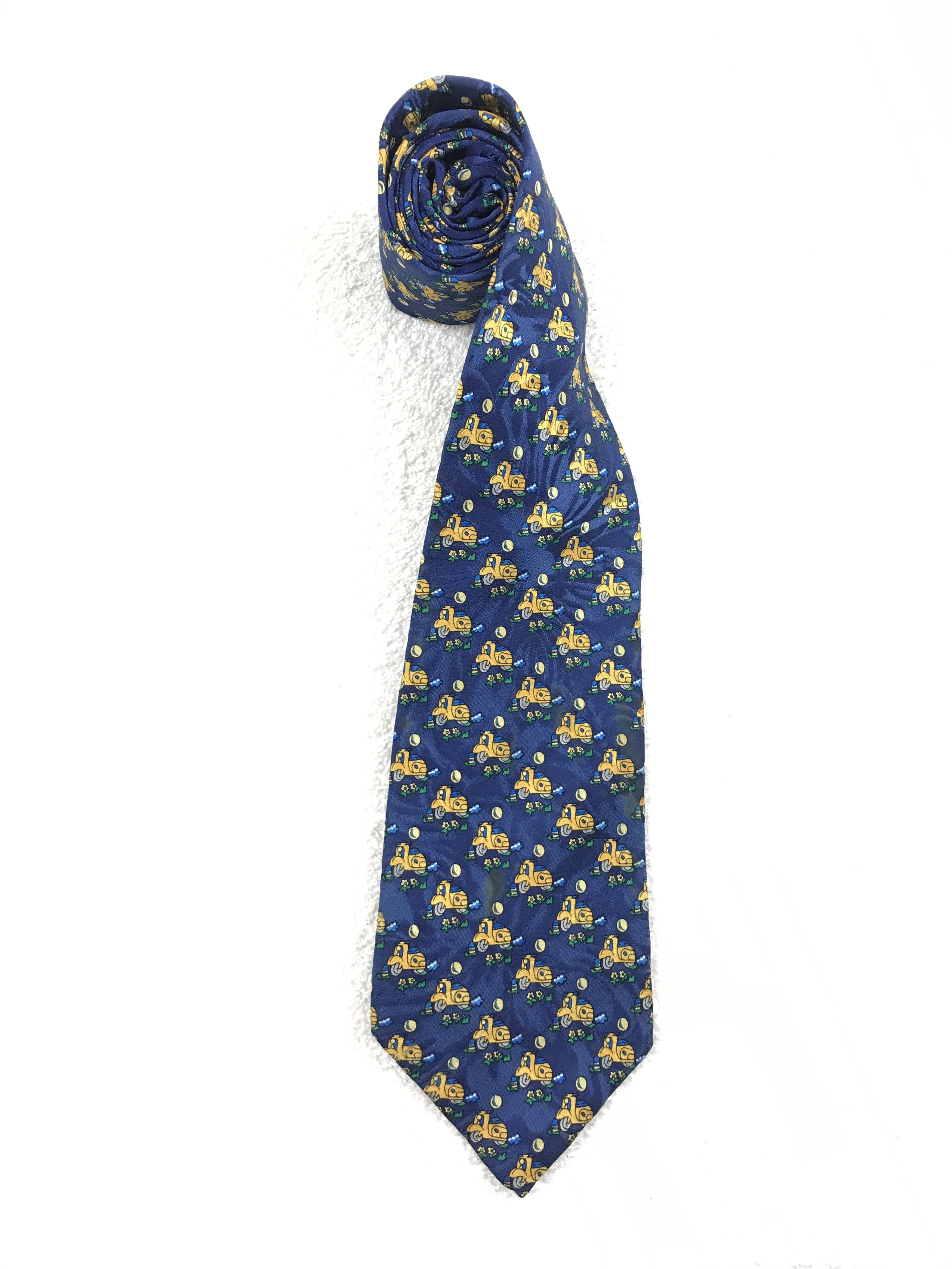 Designer × Vintage Vintage Omar Sharif Paris Silk Necktie Size ONE SIZE - 2 Thumbnail