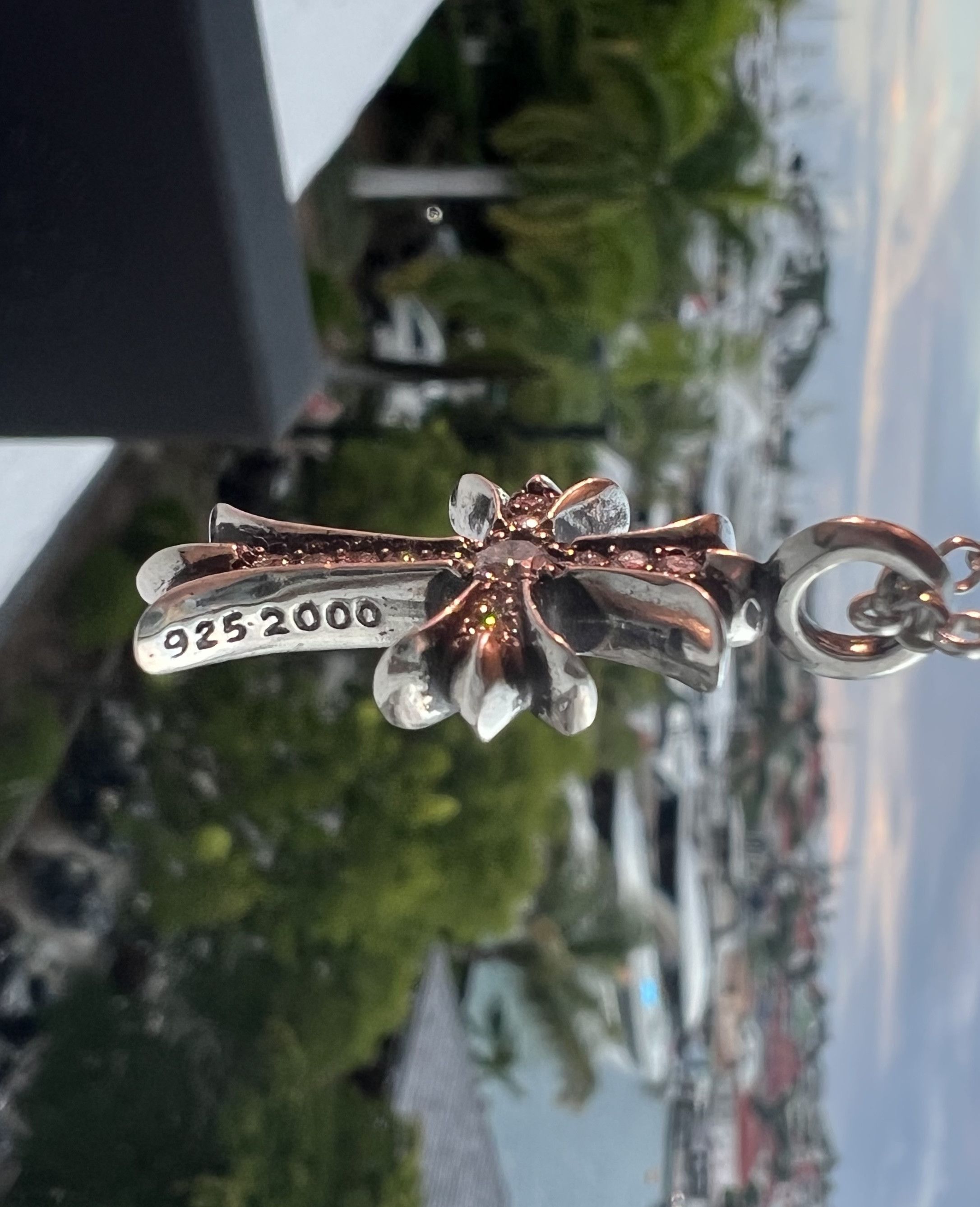 Chrome Hearts Chrome Hearts Diamond Tiny Cross Pendant Size ONE SIZE - 3 Thumbnail