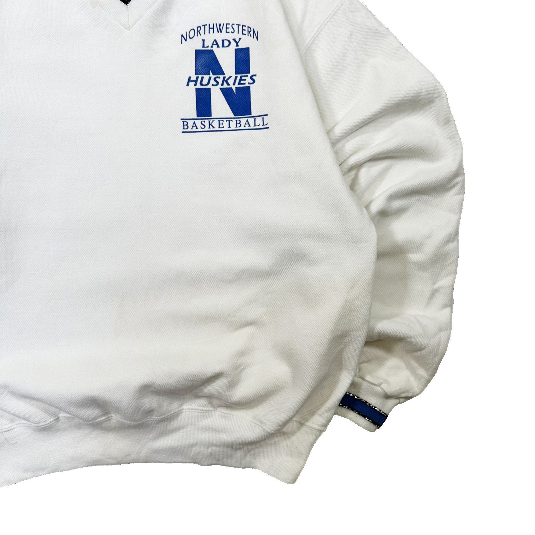Vintage Vintage 90s Northwestern Lady Basketball Sweater Size US M / EU 48-50 / 2 - 3 Thumbnail