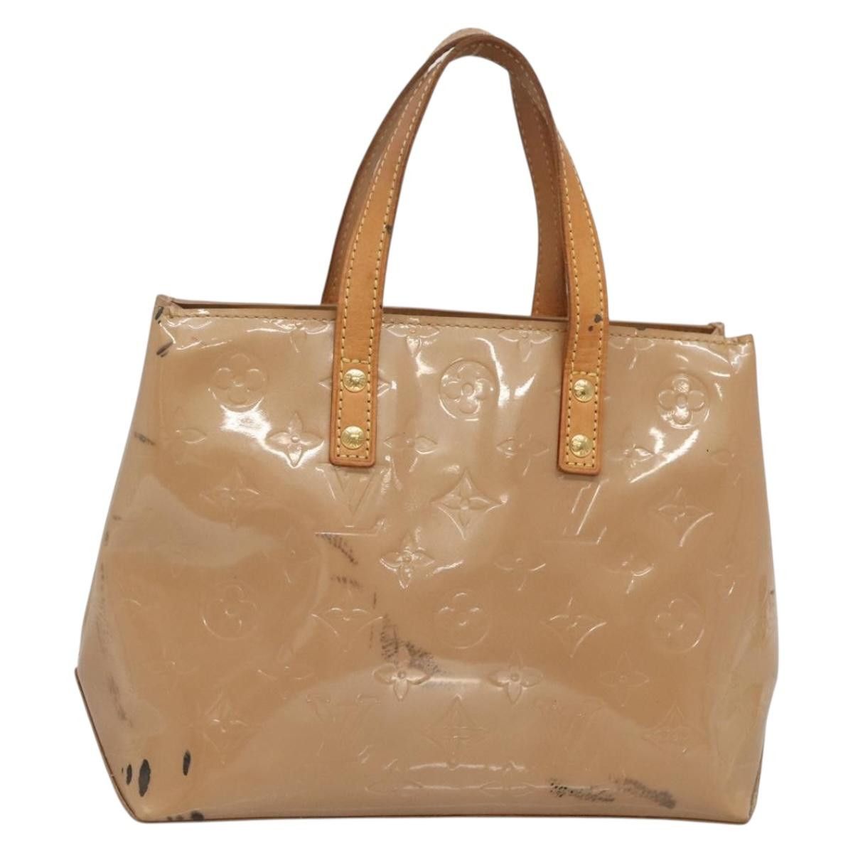 Louis Vuitton LOUIS VUITTON Monogram Vernis Reade PM Hand Bag Noisette Size ONE SIZE - 1 Thumbnail