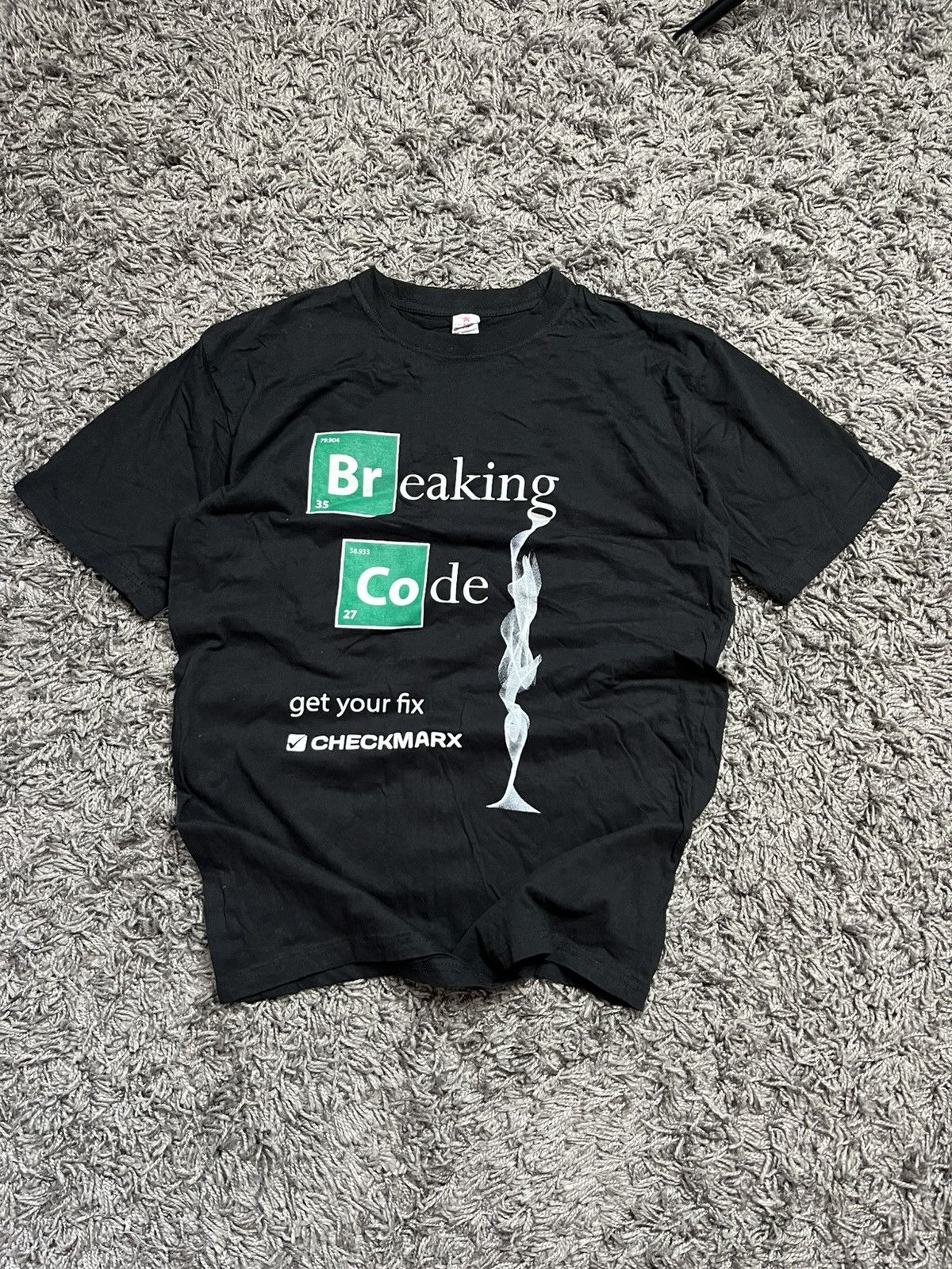 Band Tees Vintage Y2K "Breaking Code" Graphic Tee Size US L / EU 52-54 / 3 - 2 Thumbnail