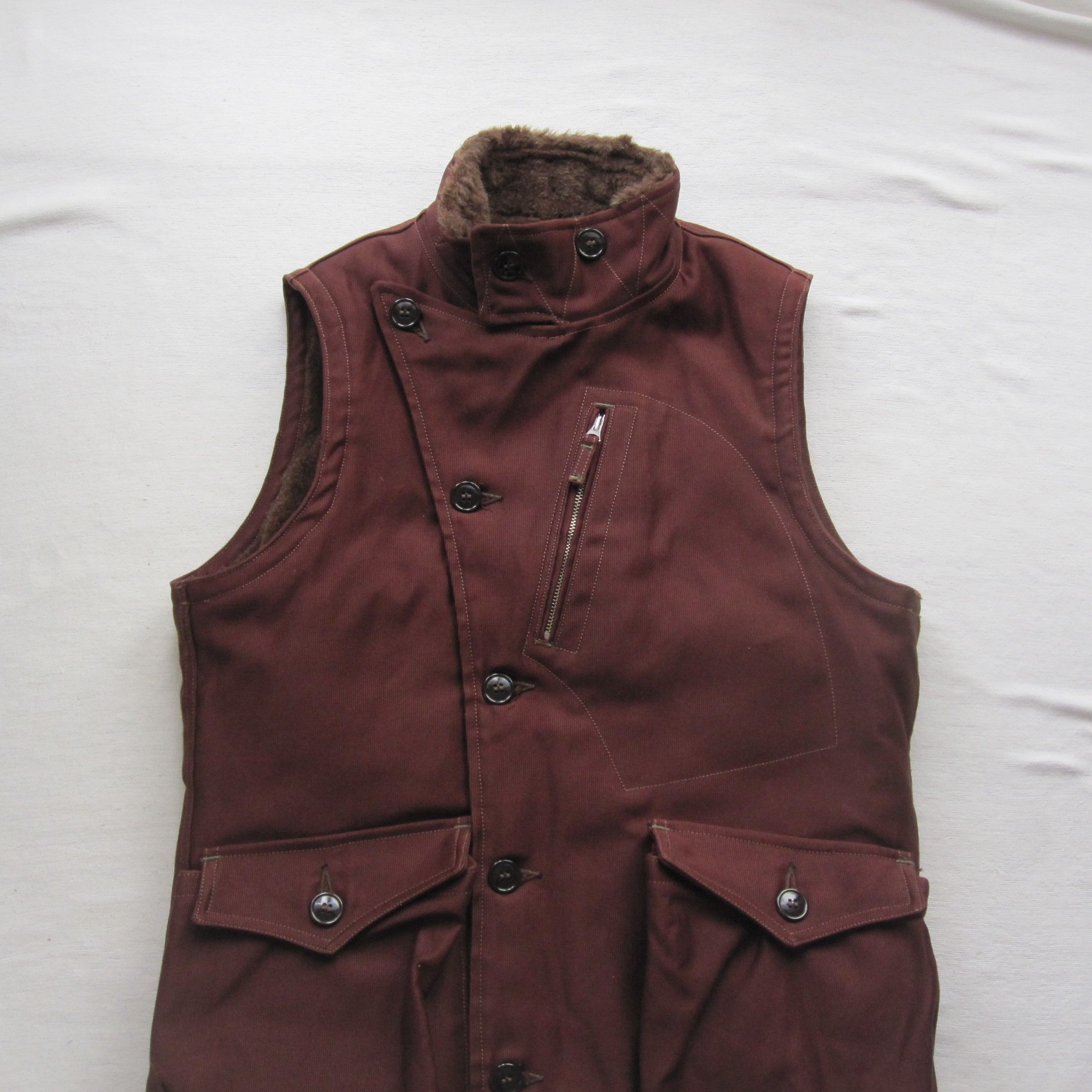 Freewheelers WINTER AVIATOR’S VEST Size US S / EU 44-46 / 1 - 10 Thumbnail
