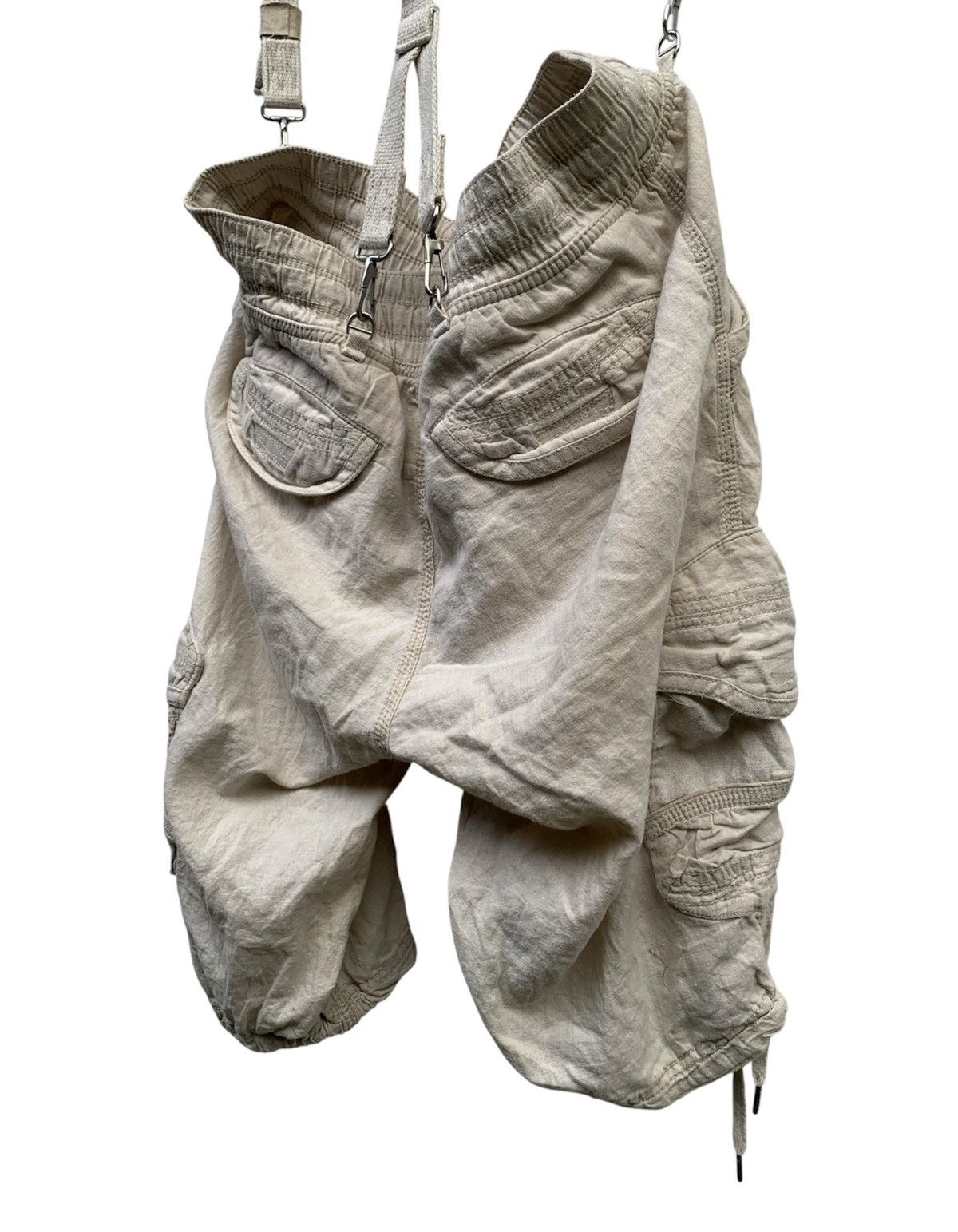 GOA beige Goa cargo pants with suspenders multiple pockets Size US 30 / EU 46 - 8 Thumbnail