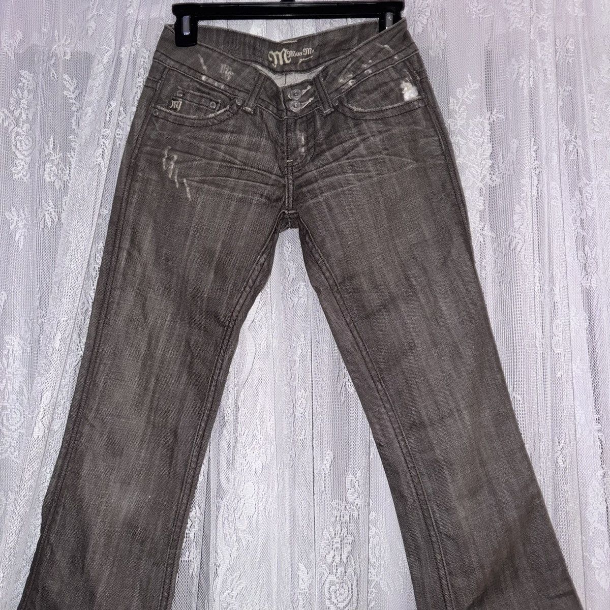 Miss Me Vintage Gray Low waisted Miss Mes Size 26" / US 2 / IT 38 - 1 Thumbnail