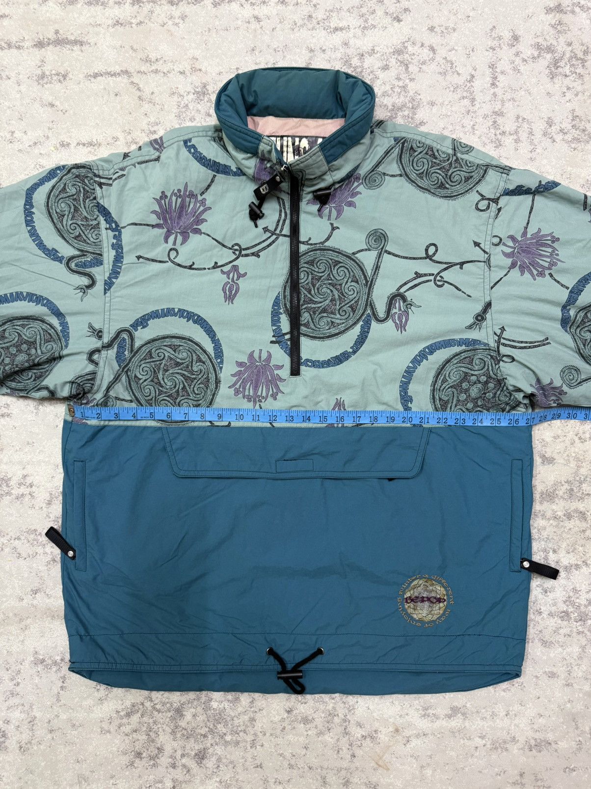 Vintage Vintage 90s Be Pop Halfzipper Anorak Ski Jacket Hoodie Size US XXL / EU 58 / 5 - 18 Thumbnail