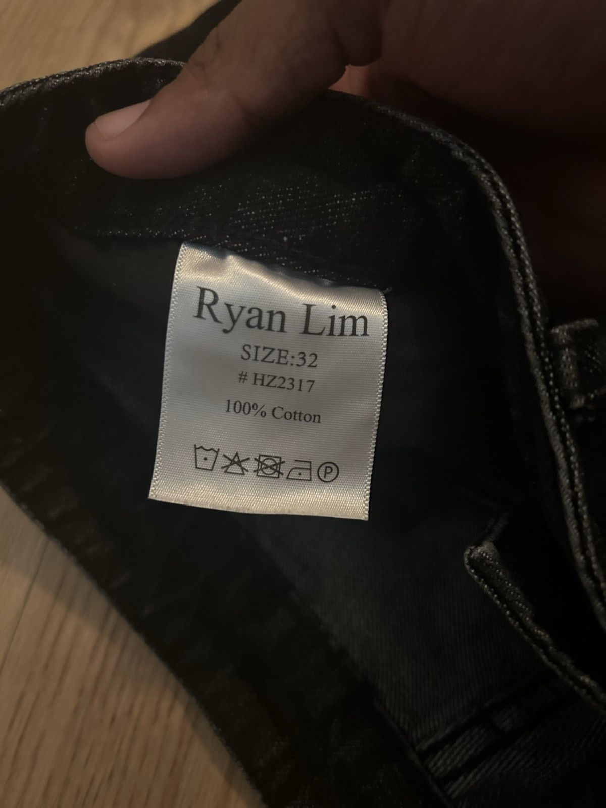 Other ryan liam black ripped baggy denim Size US 32 / EU 48 - 3 Thumbnail