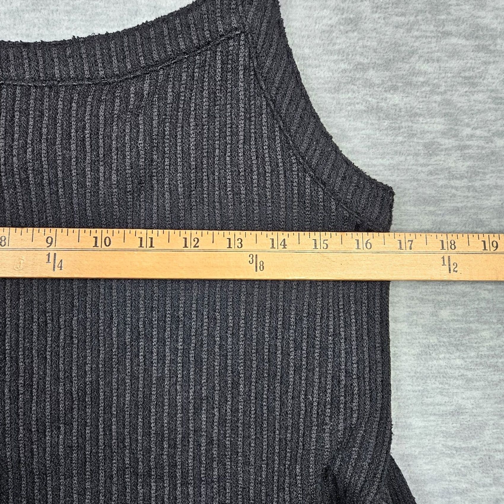 Madewell Madewell Tank Top Women Black Size M Sleeveless Cotton Blend Polyester Regular Short Sleeve Tank is not applicable Size M / US 6-8 / IT 42-44 - 3 Thumbnail