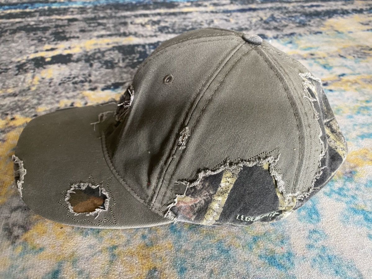 If Six Was Nine × Vintage Vintage Distressed Trashed Camouflage Cap Size ONE SIZE - 2 Thumbnail