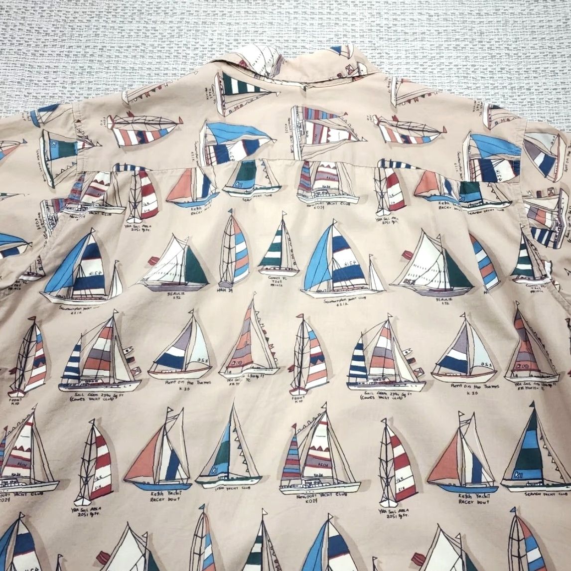 Reyn Spooner VINTAGE Reyn Spooner Shirt Men's L Large Hawaiian Traditionals Sailboats All Over Print Size US L / EU 52-54 / 3 - 7 Thumbnail