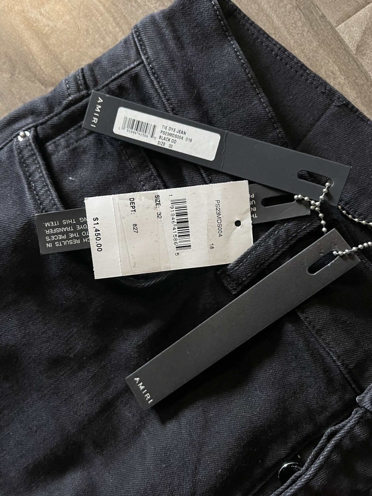 Amiri Amiri Tie Dye Print Denim Jeans Size US 32 / EU 48 - 3 Thumbnail