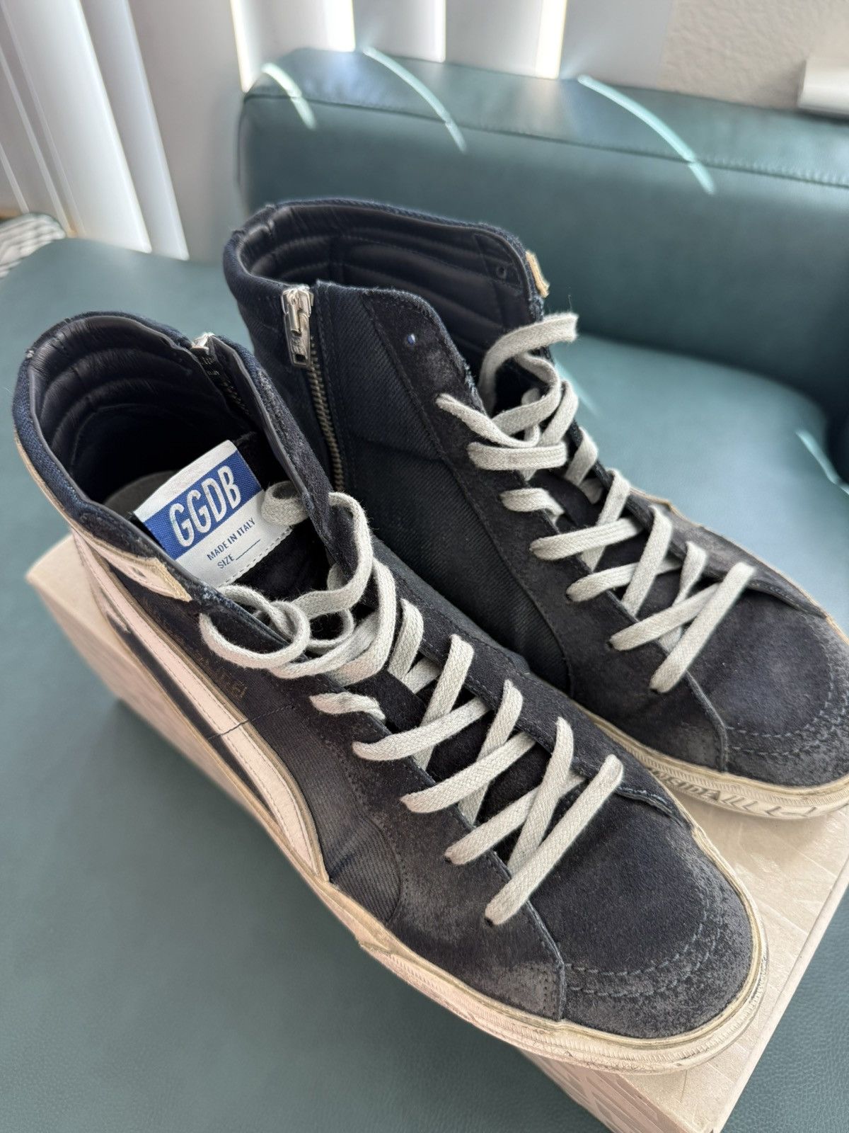 Golden Goose Brand new GGDB hi tops size 42 Size US 9 / EU 42 - 7 Thumbnail