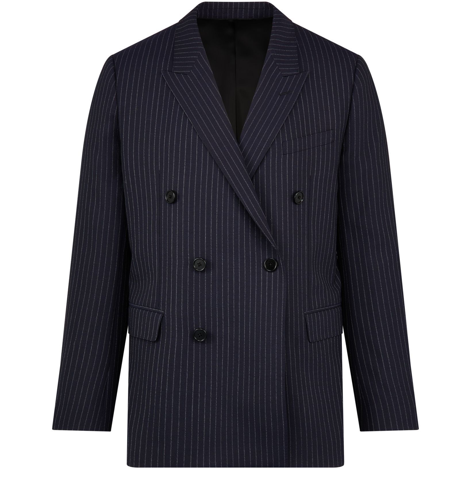 Celine o1bcso1str0824 Rectangle Jacket in Blue Size US S / EU 44-46 / 1 - 1 Thumbnail