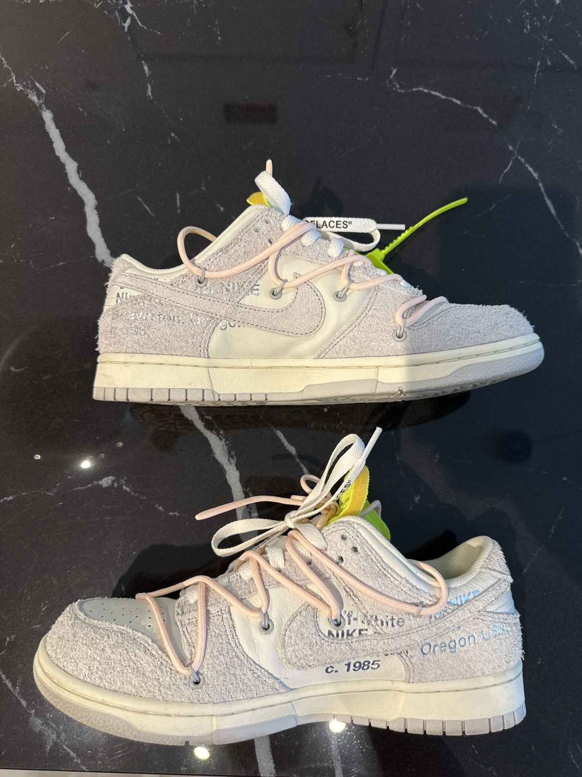Nike Nike Dunk Low Off white Lot 12 Size US 9 / EU 42 - 4 Thumbnail