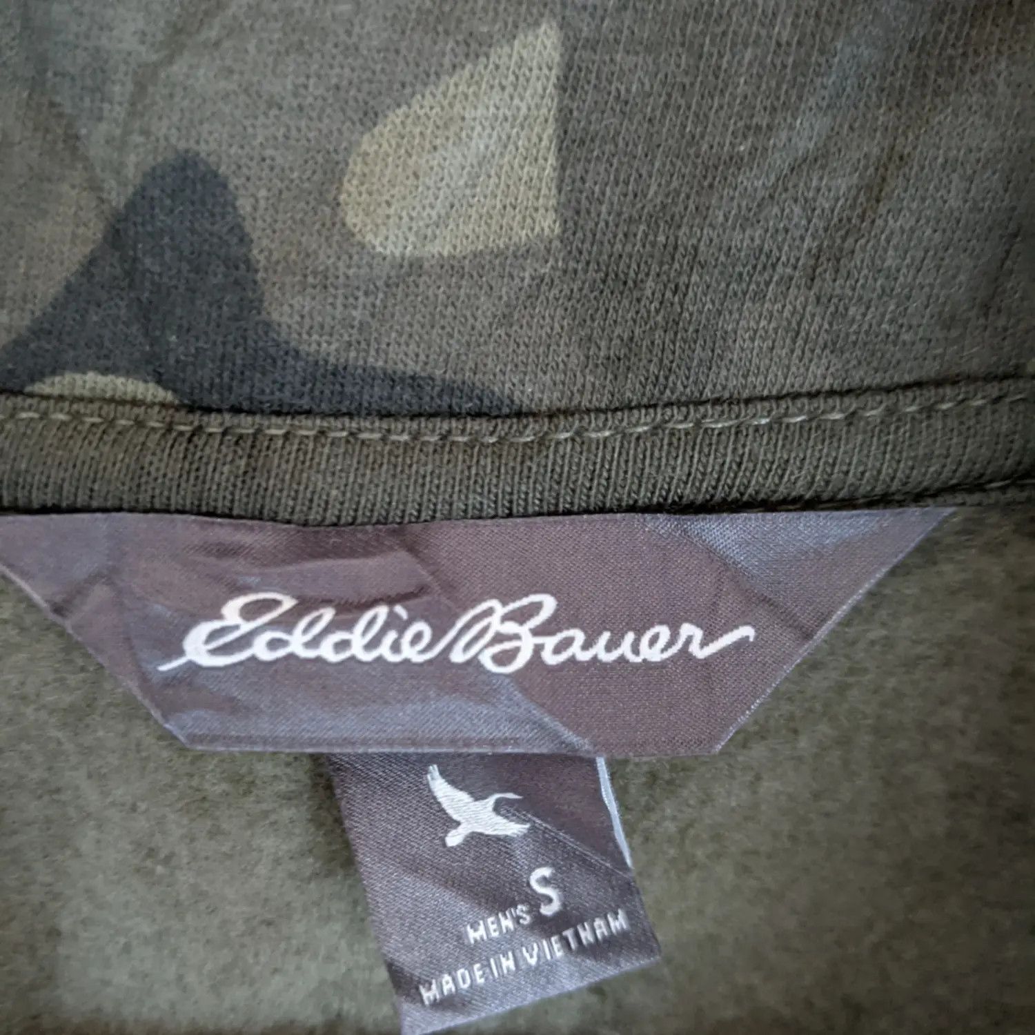 Eddie Bauer EDDIE BAUER Camouflage Jumper Sweatshirt Size US S / EU 44-46 / 1 - 8 Thumbnail