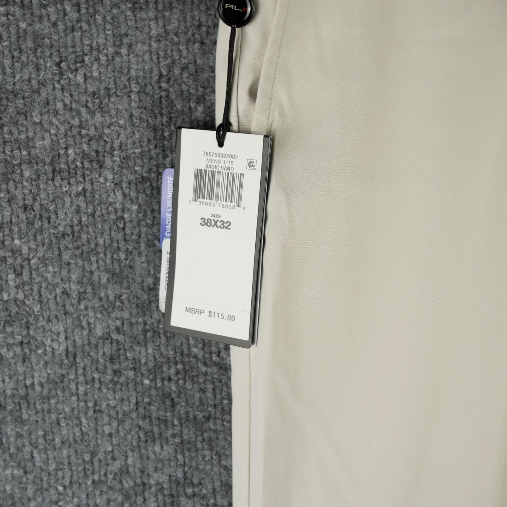 Ralph Lauren Ralph Lauren RLX Golf Chino Pants Mens 38x32 Beige Twill Stretch Moisture Wicking NWT Slim Straight Pockets Reg Flk? Size US 38 / EU 54 - 5 Thumbnail