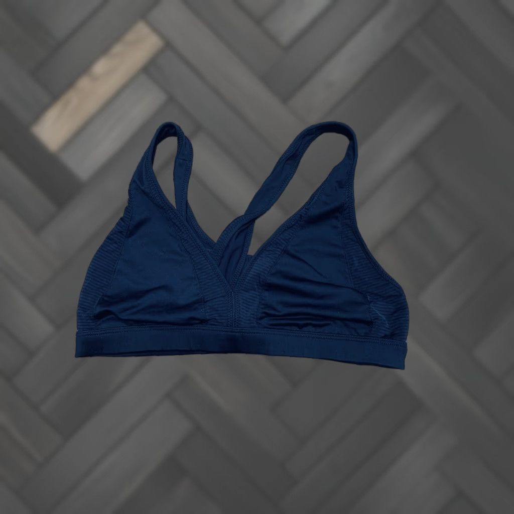 Victoria's Secret Victoria Sport Victoria’s Secret Sports Bra Medium Blue Womens M Bra Sports Bra Activewear Blue M Victoria Sport Victoria’s Secret Size ONE SIZE - 1 Thumbnail