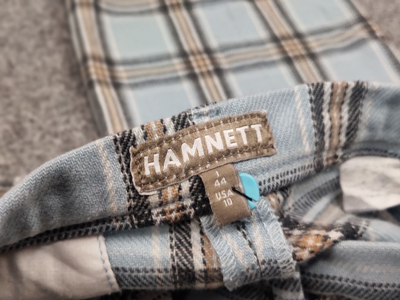 Katharine Hamnett London Vintage Katharine Hamnett Blue Wool Blend Trouser Pants Size 32" / US 10 / IT 46 - 15 Thumbnail