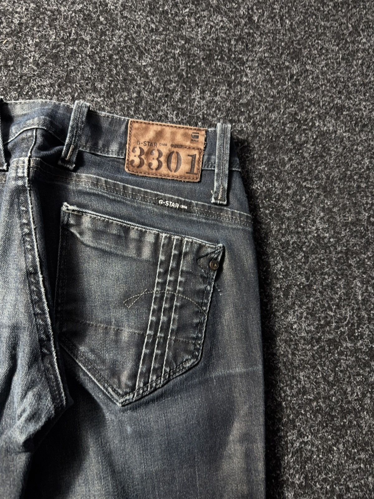 G-Star × If Six Was Nine × Vintage Vintage 90s Avant Garde G-Star RAW denim pants y2k style Size 28" / US 6 / IT 42 - 13 Thumbnail