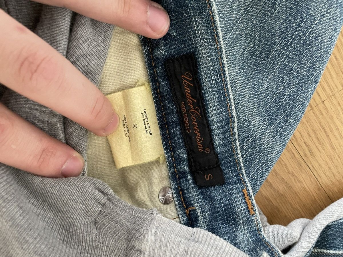 Undercover Undercover “IMMADTOO” Hybrid Denim Size US 29 - 8 Thumbnail