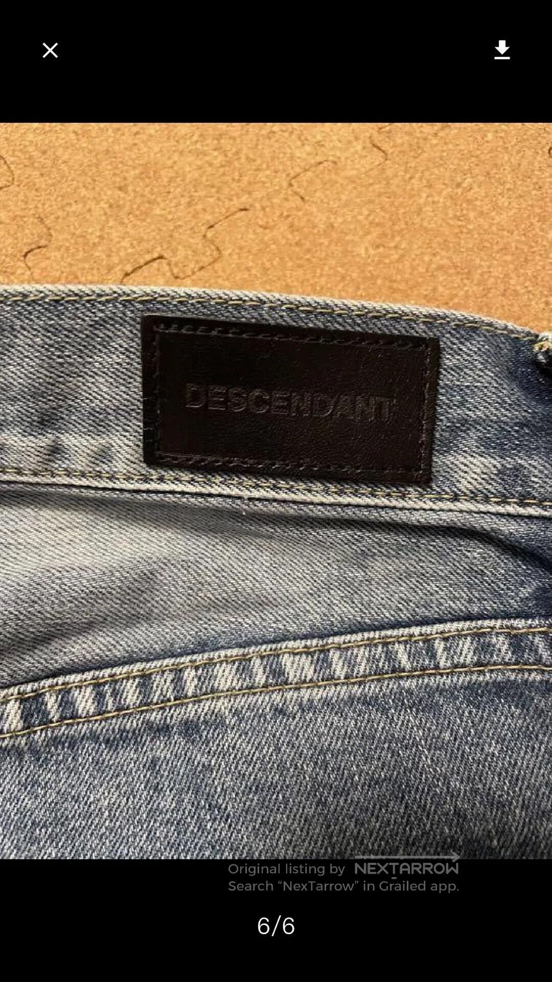 Criminal Damage Damage Jeans with Rips and Distressing. Size US 28 / EU 44 - 6 Thumbnail