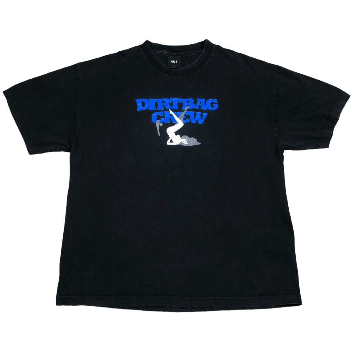 Huf dirtbag crew t shirt best sale