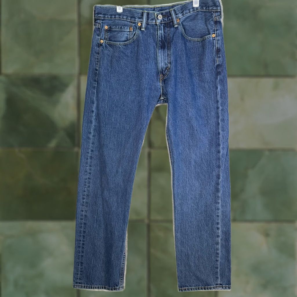 Levi's Levi's 559 Jeans Mens 32x32 Blue Straight Leg Relaxed Fit Denim Pants Size US 32 / EU 48 - 1 Thumbnail