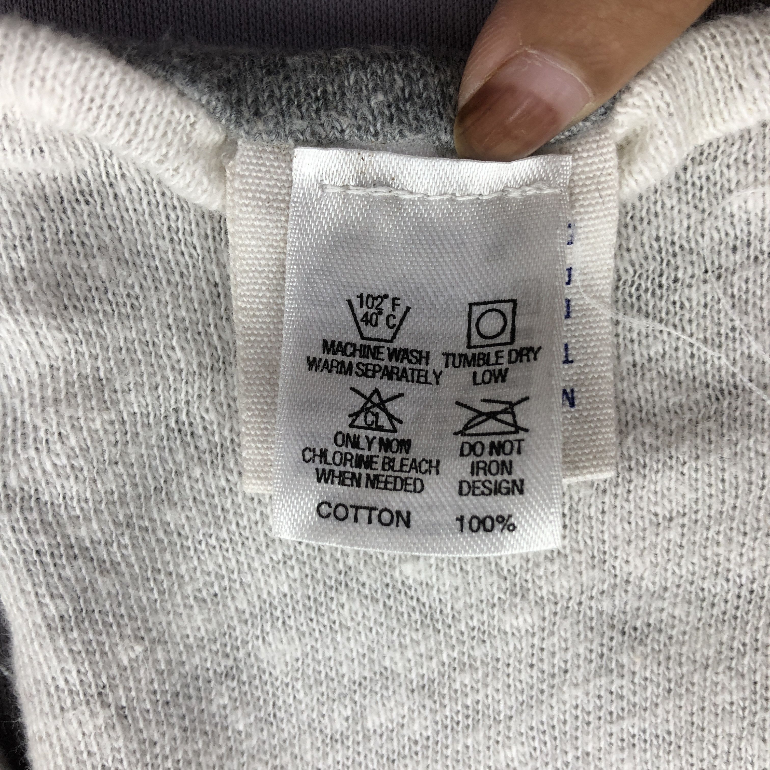 Champion × Vintage 90s Champion Middle River 75 Sweater Reversible Sweatshirt Size S / US 4 / IT 40 - 11 Thumbnail