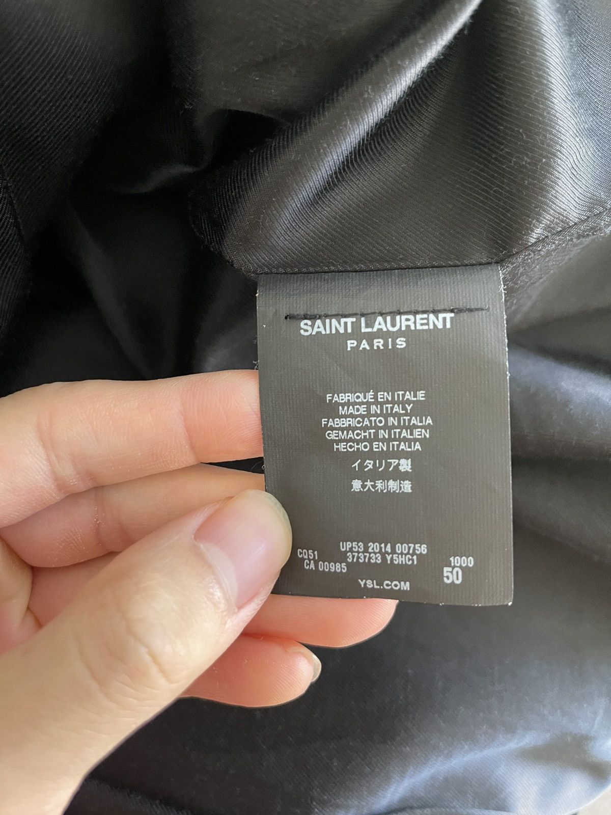 Hedi Slimane × Saint Laurent Paris 15SS Officer Jacket Size US M / EU 48-50 / 2 - 3 Thumbnail